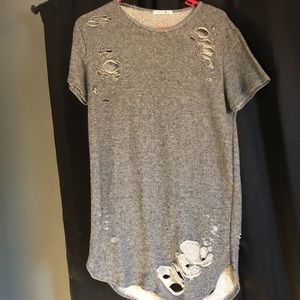 Cut out T-Shirt dress